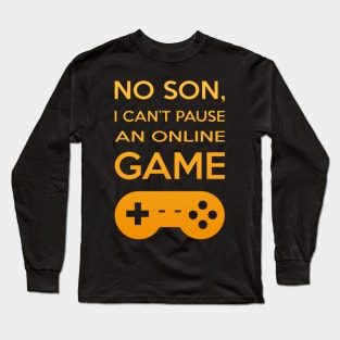 Funny Father and Mother Gamer Design for Parents That Love Videogames Long Sleeve T-Shirt